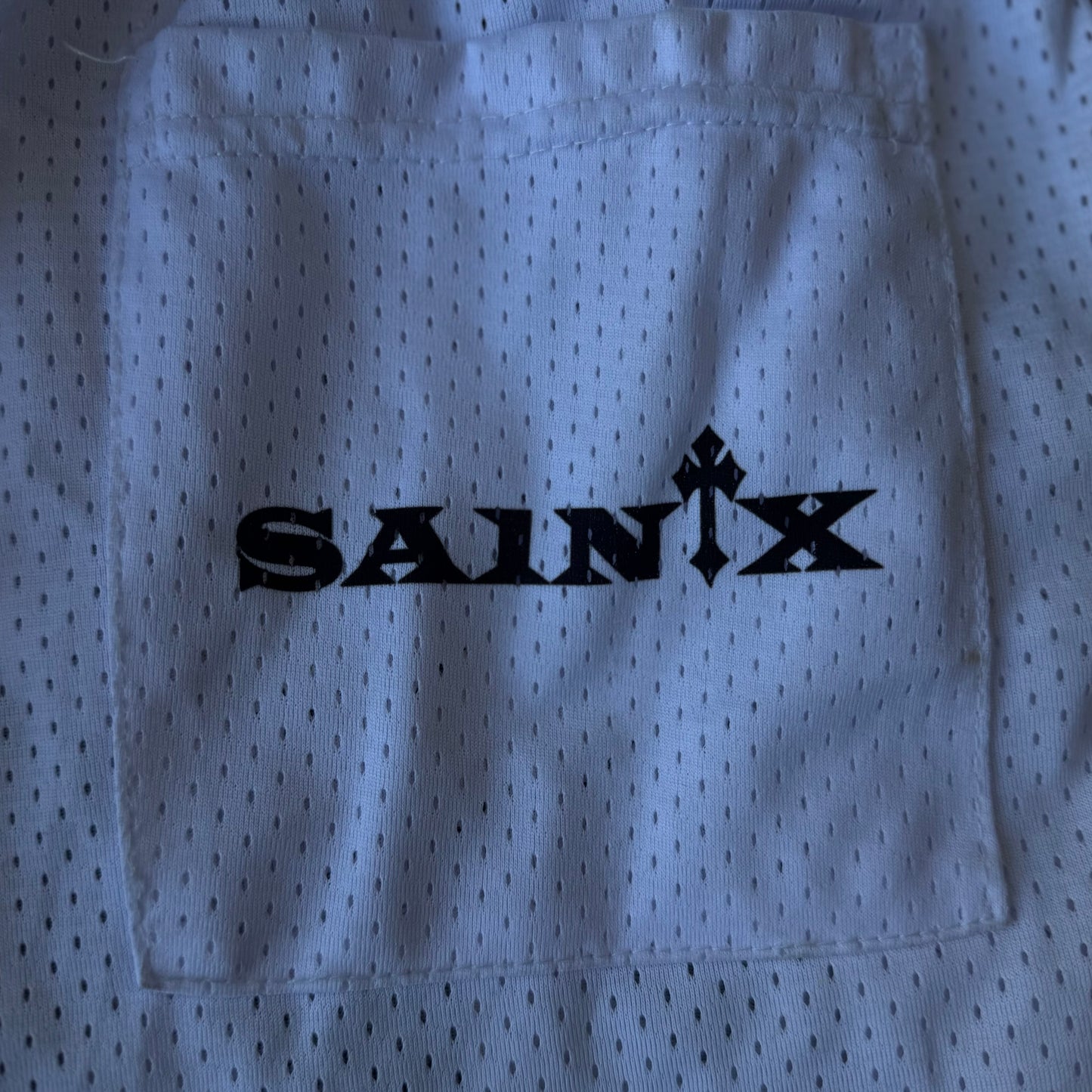 SA1NTX Mesh Cross Shorts