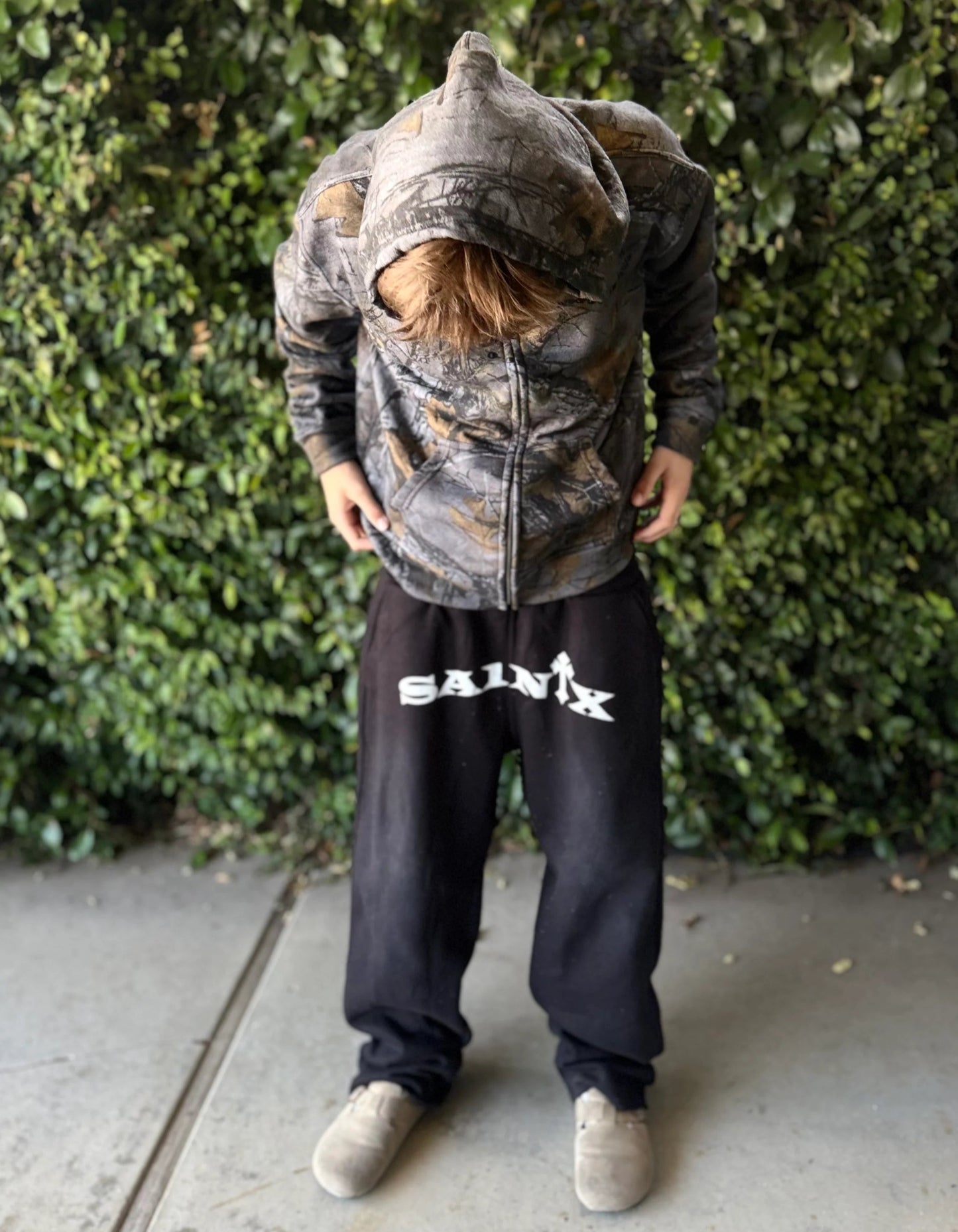 SA1NTX Double Waisted Rhyme Stone Sweatpants