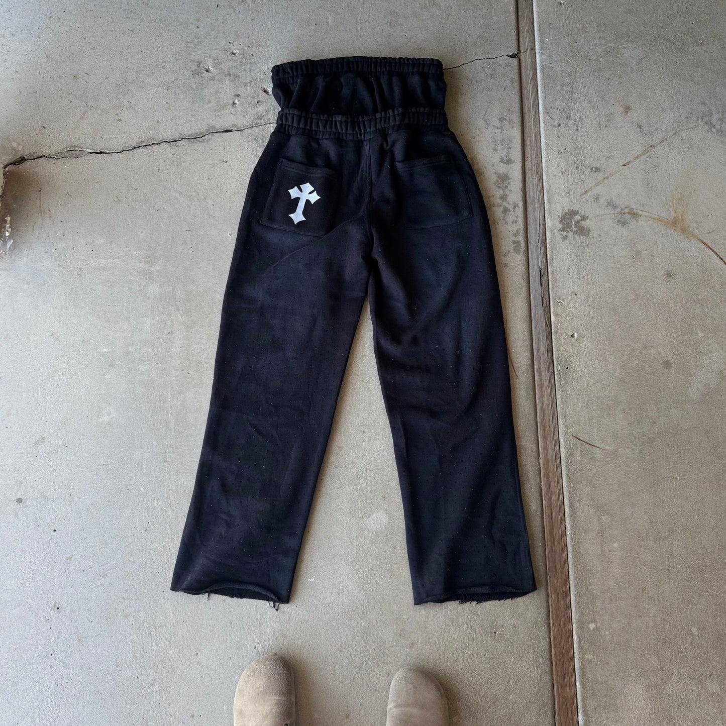 SA1NTX Double Waisted Rhyme Stone Sweatpants