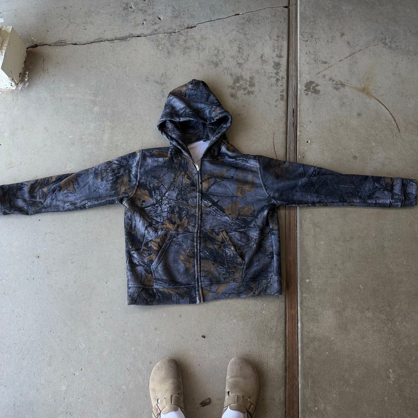 Camo SA1NTX Zip up hoodie