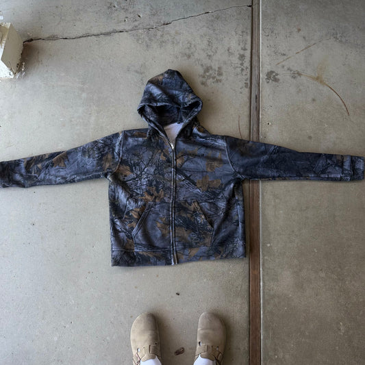 Camo SA1NTX Zip up hoodie