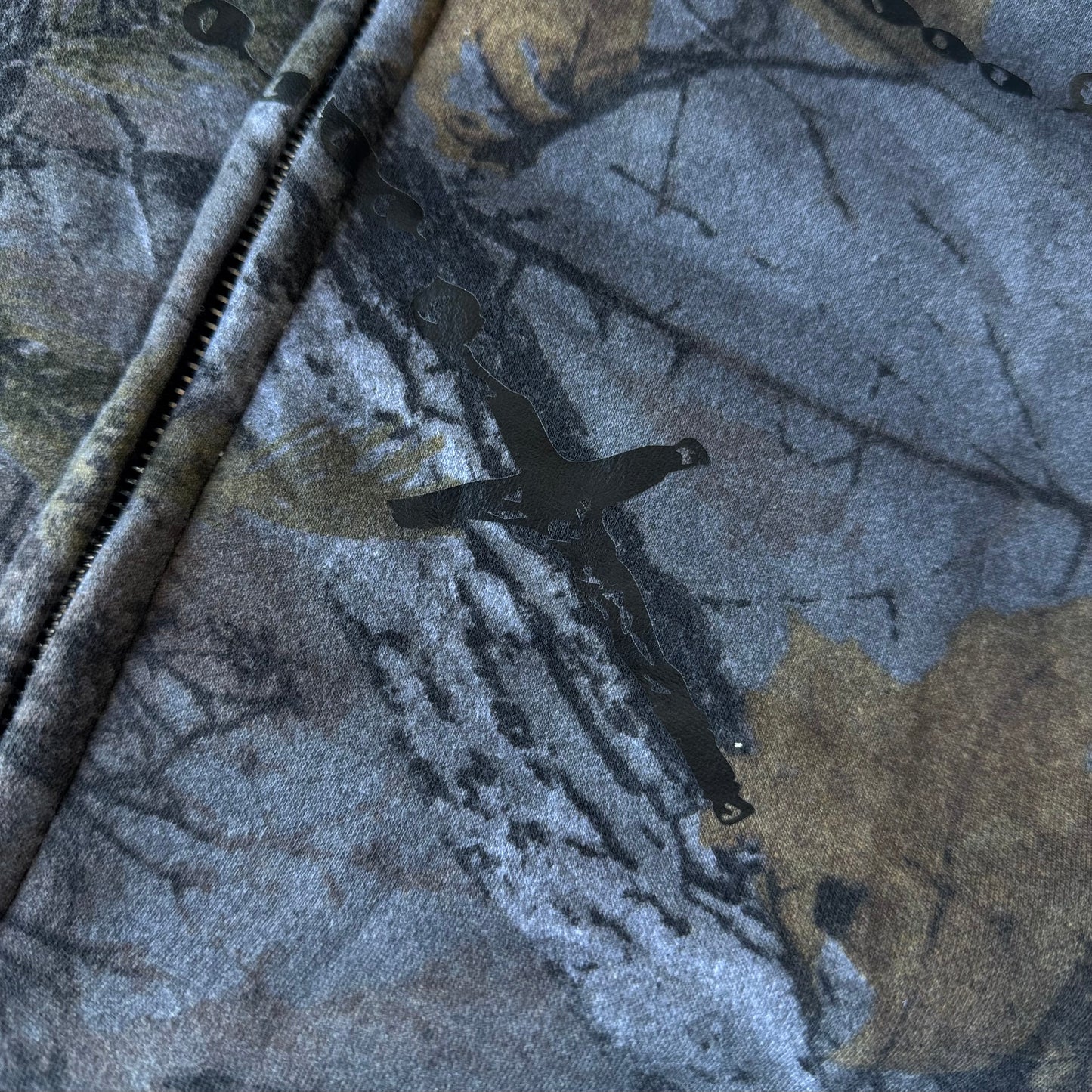 Camo SA1NTX Zip up hoodie