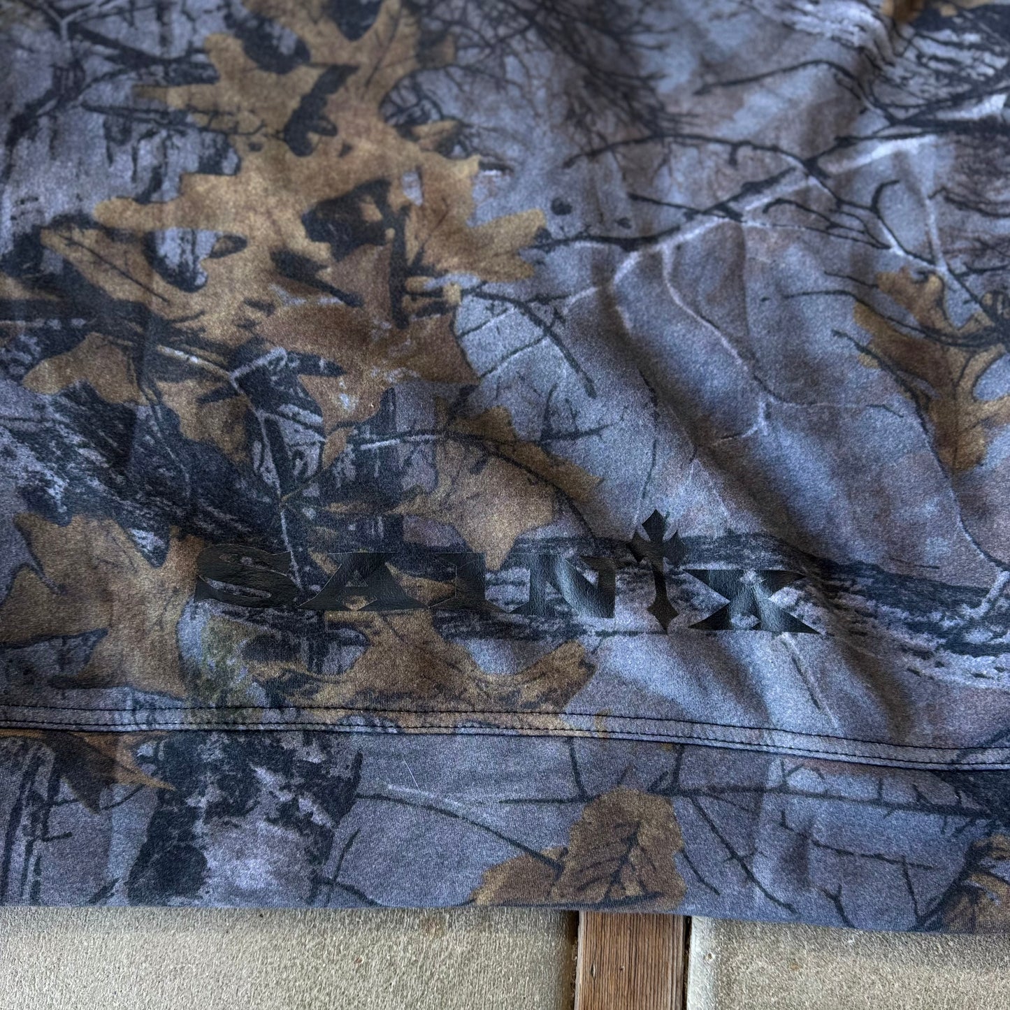 Camo SA1NTX Zip up hoodie